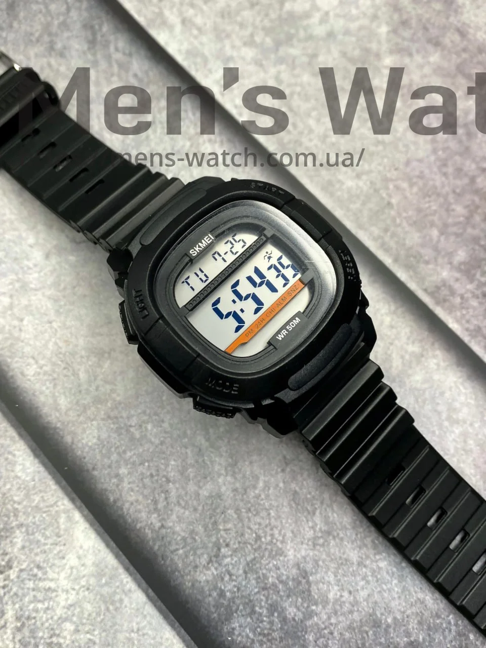 Живі фото годинника Skmei 1657BKWT Black-White 0