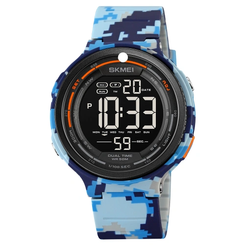 Часы Skmei 1841 Camo Blue