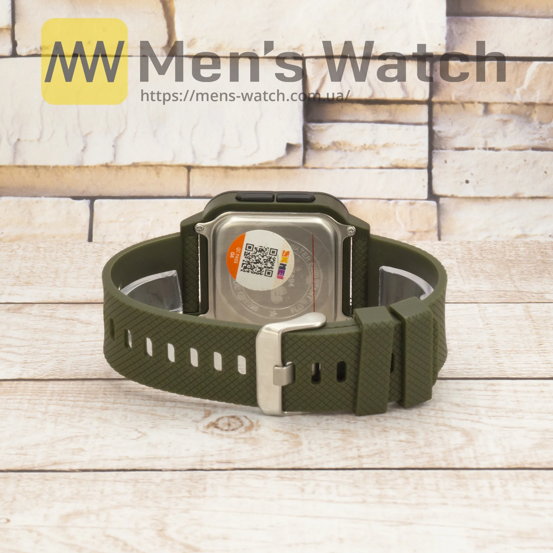 Живые фото часов Skmei 1894 Black-Military Wristband 3