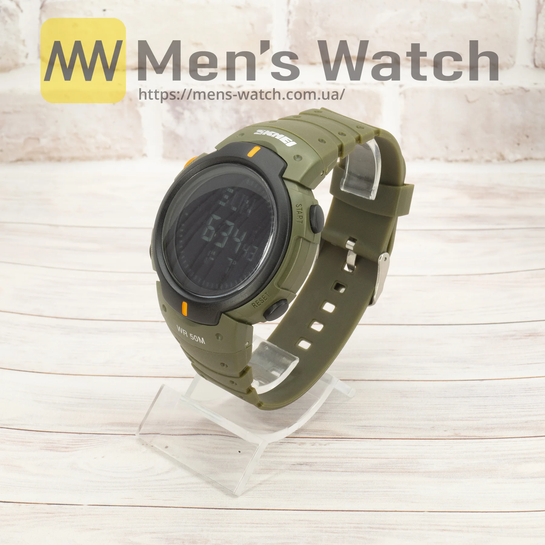 Живі фото годинника Skmei 1231AG Military Smart Watch + Compass 1