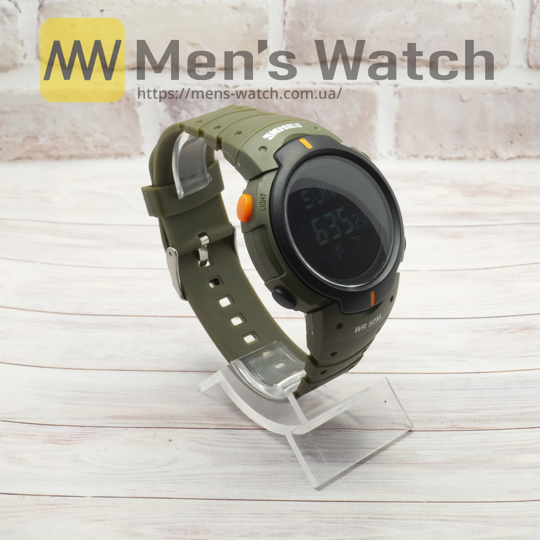 Живі фото годинника Skmei 1231AG Military Smart Watch + Compass 2