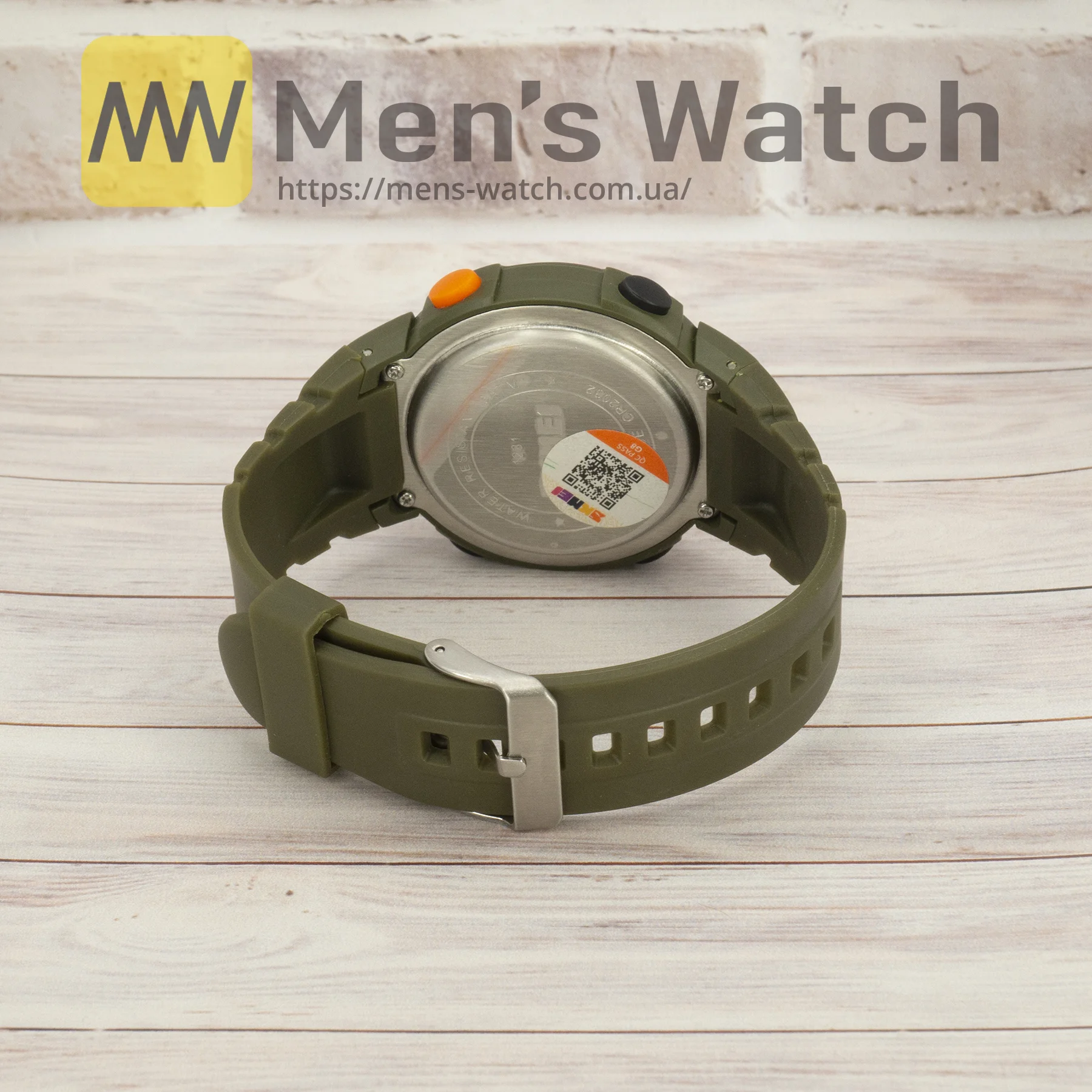 Живі фото годинника Skmei 1231AG Military Smart Watch + Compass 3