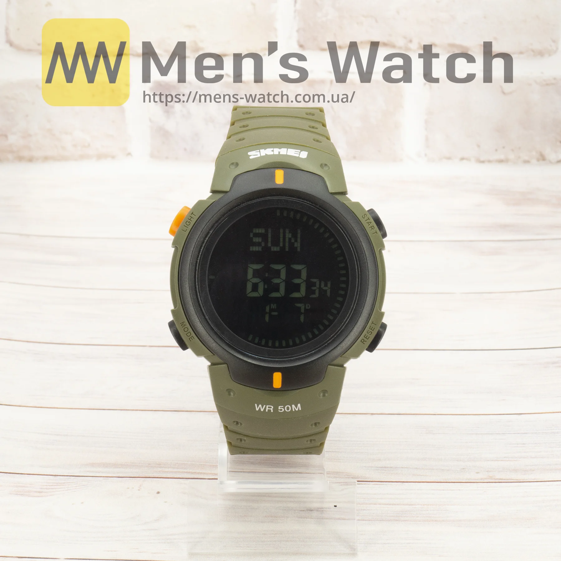 Живі фото годинника Skmei 1231AG Military Smart Watch + Compass 0