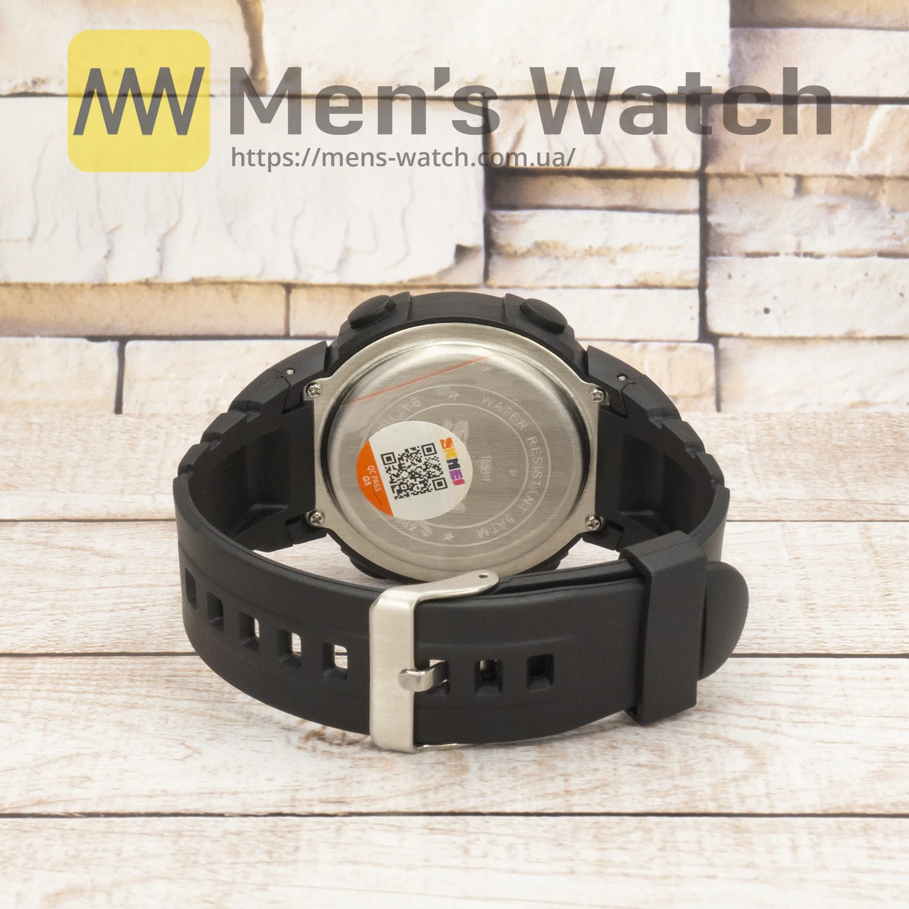 Живі фото годинника Skmei 1231BK All Black Smart Watch + Compass 3