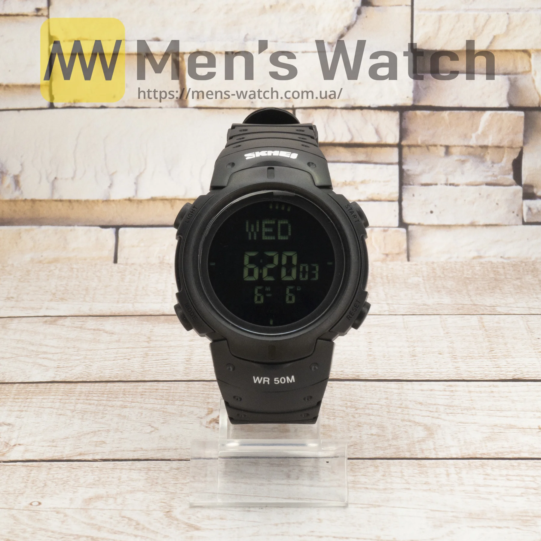 Живые фото часов Skmei 1231BK All Black Smart Watch + Compass 0