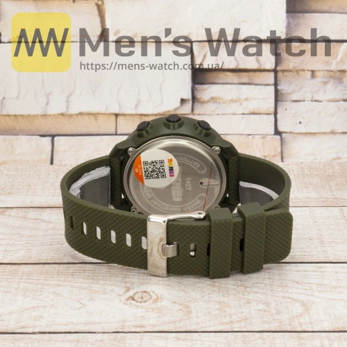 Skmei 1427AG Army Green + Compass-3