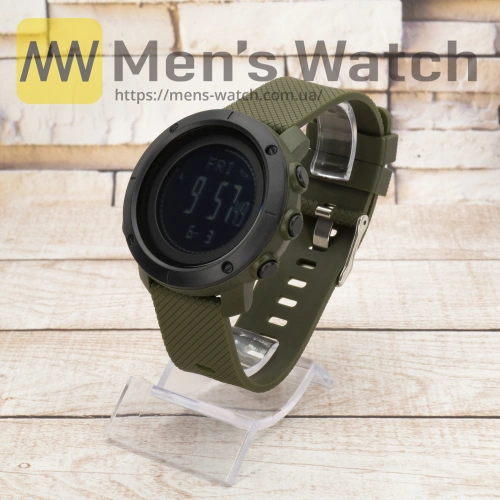 Skmei 1427AG Army Green + Compass-1