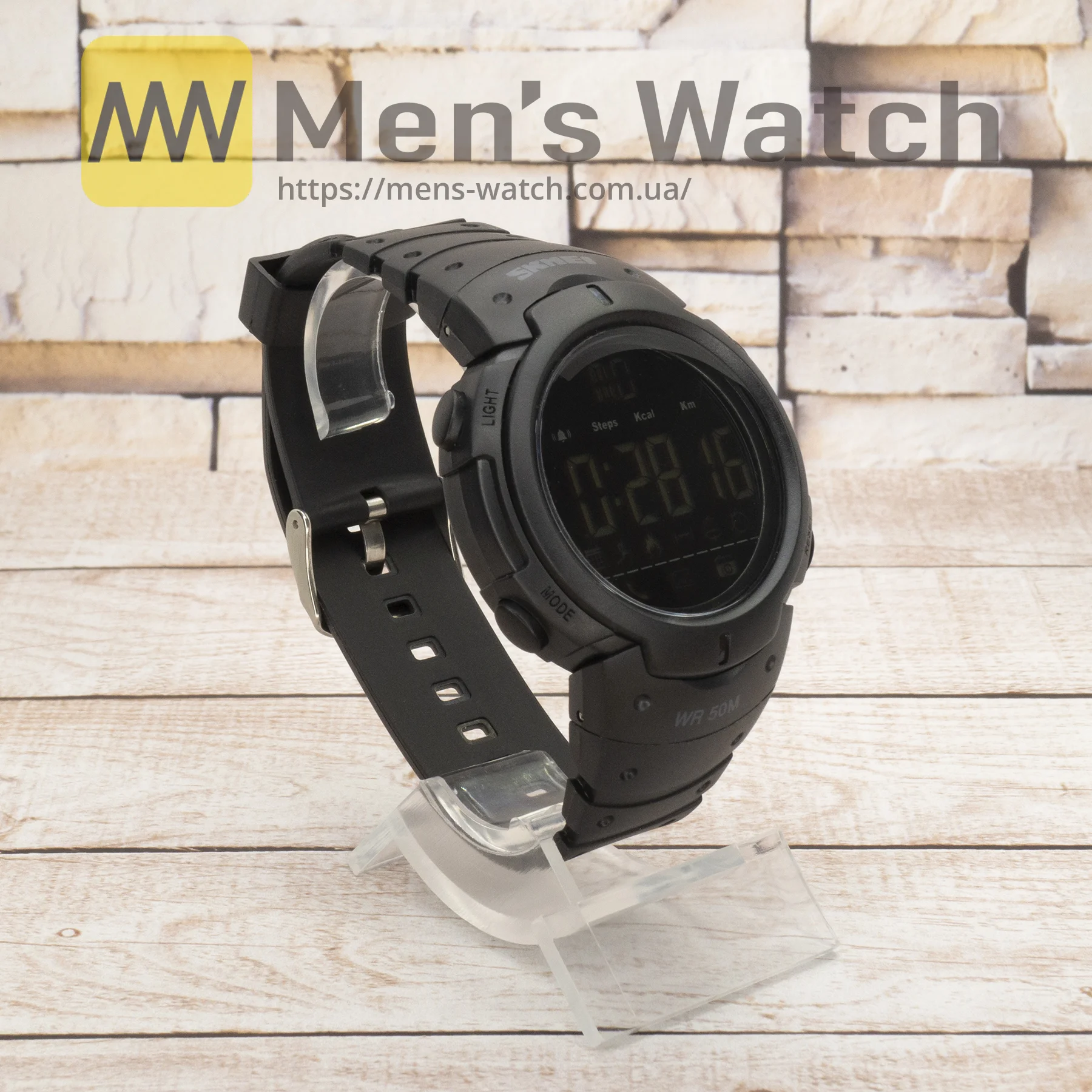 Живые фото часов Skmei 1301BK black Smart Watch 2