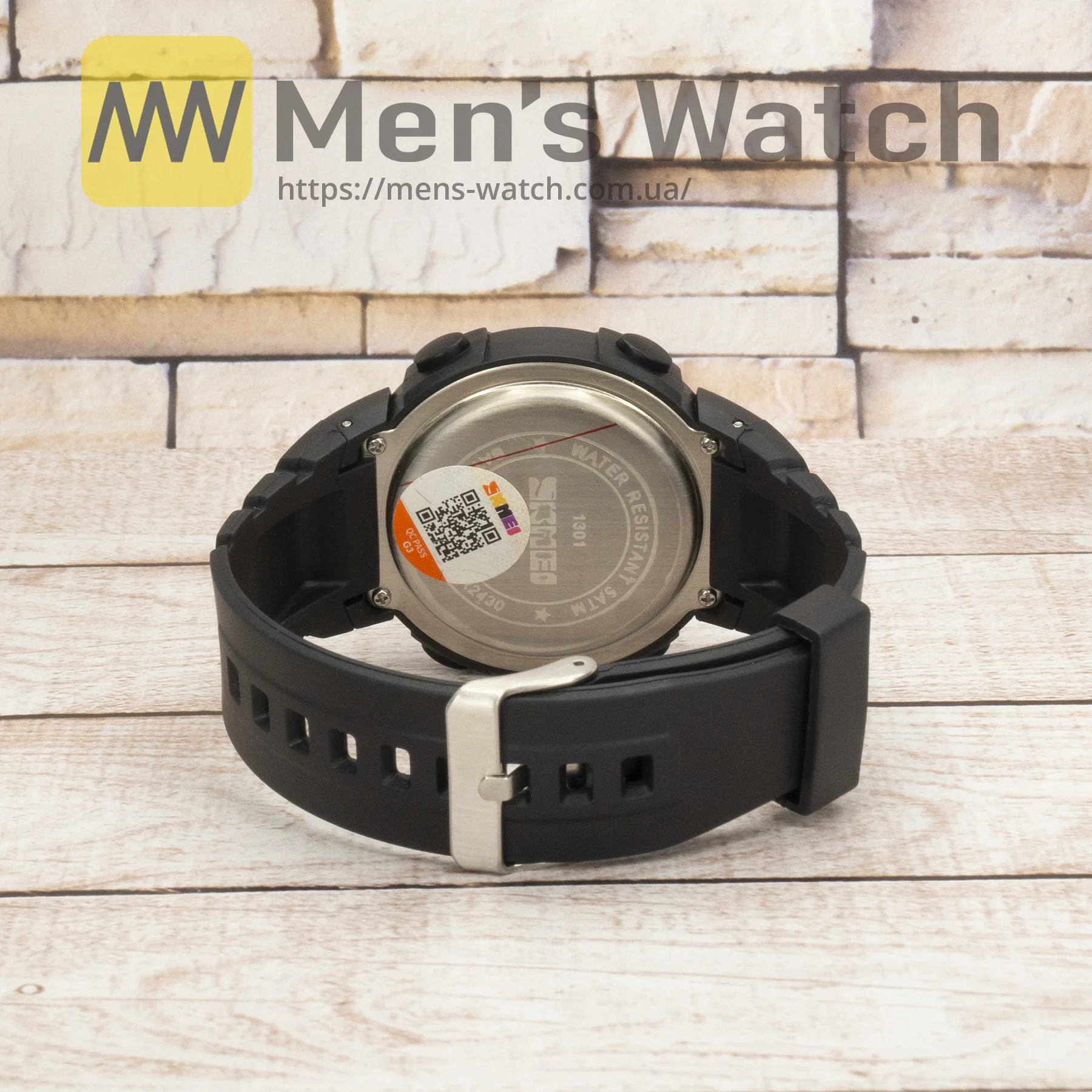 Живі фото годинника Skmei 1301BK black Smart Watch 3