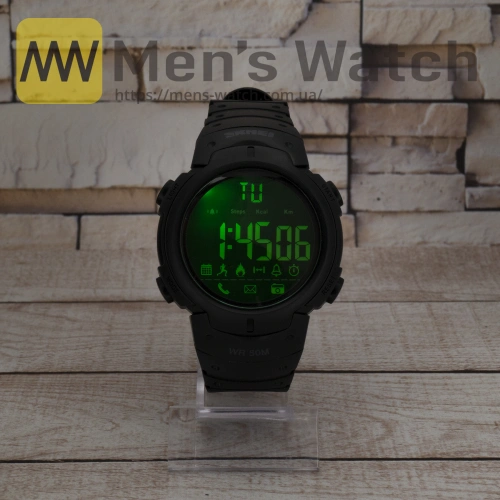 Годинник Skmei 1301 black Smart Watch-4