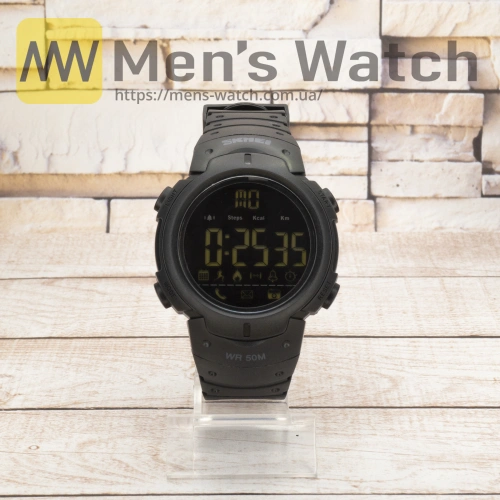 Годинник Skmei 1301 black Smart Watch-0