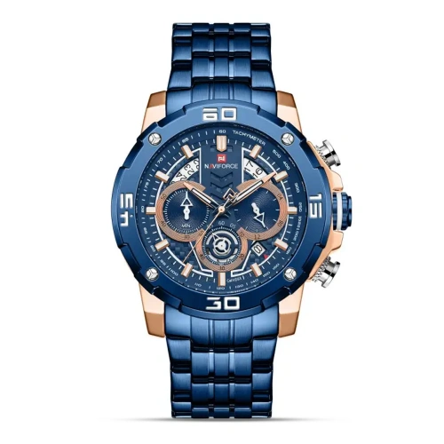 Naviforce NF9175М  RoseGold Blue