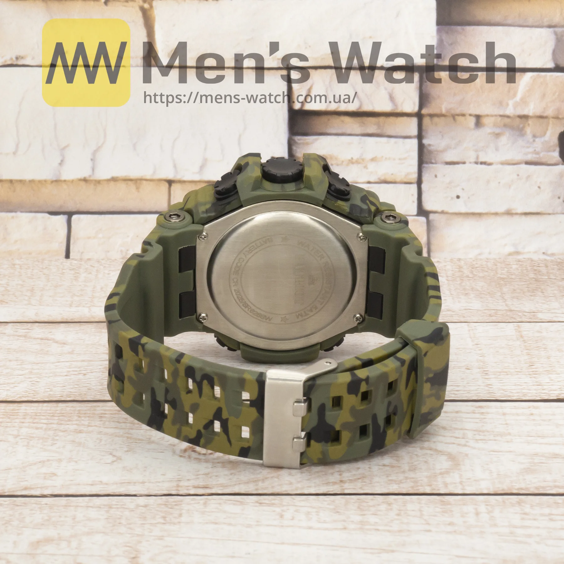 Живі фото годинника Patriot 001CMGRZSU Camo Green 4