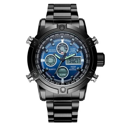 AMST 3022 Metall Black-Blue