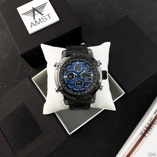 AMST 3022 Metall Black-Blue-7