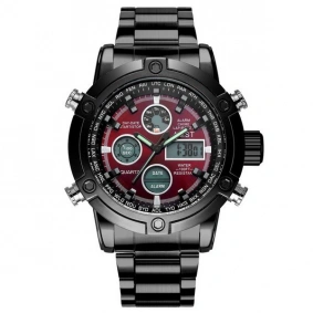 AMST 3022 Metall Black-Red