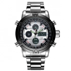 AMST 3022 Metall Silver-Black-Silver