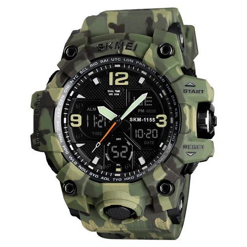 Годинник Skmei 1155 Military Green