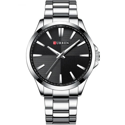 Curren 8322 Silver-Black