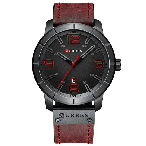 Curren 8327 Red-Black