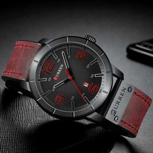 Curren 8327 Red-Black-0