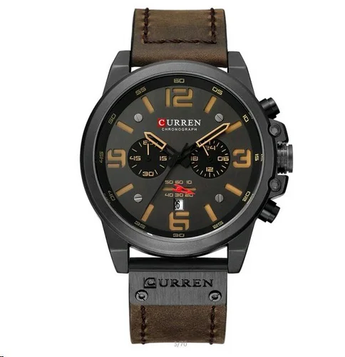 Curren 8314 Black-Brown