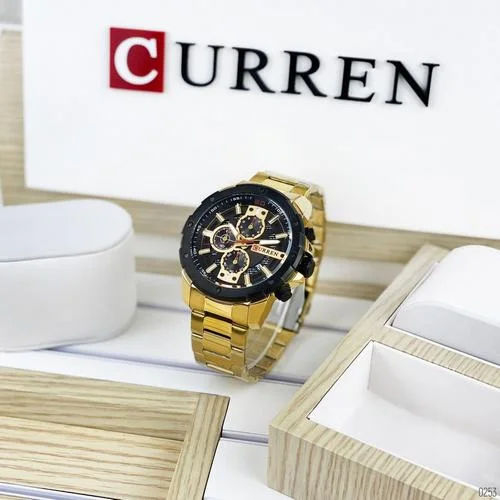 large Curren 8336 Gold-Black 1