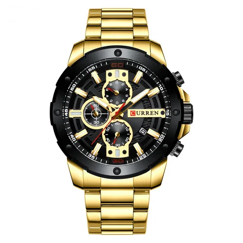 Curren 8336 Gold-Black