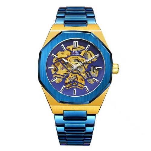 Gusto Skeleton Blue-Gold