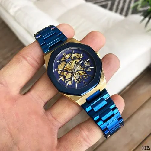 Gusto Skeleton Blue-Gold-1