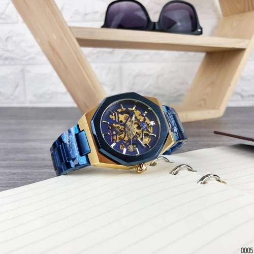 Gusto Skeleton Blue-Gold-5