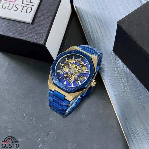 Gusto Skeleton Blue-Gold-11