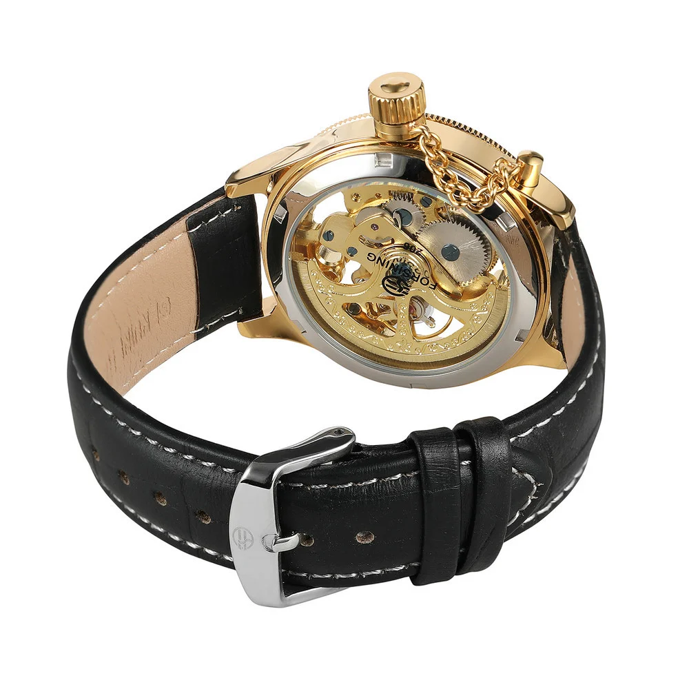 large Forsining 206-1 Black-Gold 0