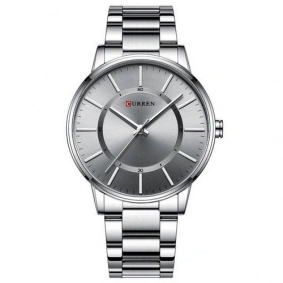 Curren 8385 Silver-Gray