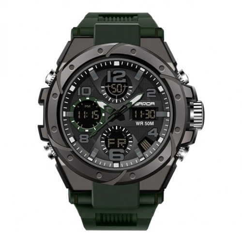 Sanda 6008 Green-Blac