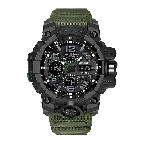 Sanda 6021 Green-Black