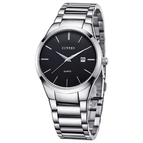 Curren 8106 Silver-Black