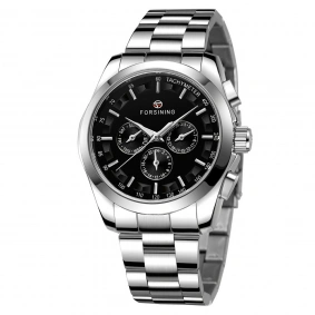 Forsining S899 Silver-Black