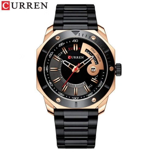 Curren 8344 Gold-Black