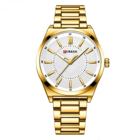 Curren 8407 Gold-White