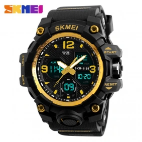 Skmei 1155 Black-Gold