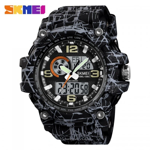 Skmei 1283 Gray-Black