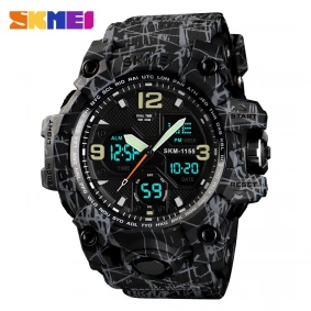 Skmei 1155 Black-Gray