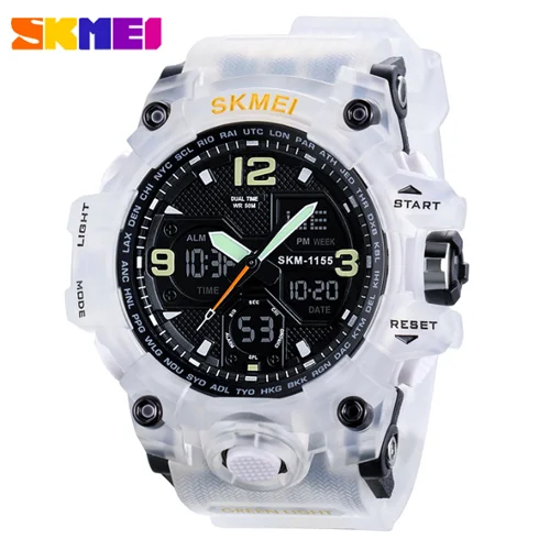 Skmei 1155BWT White-Black