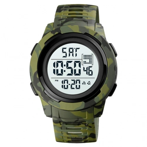 Skmei 1731 Camo Green White