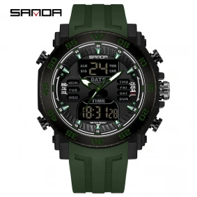 Sanda 6029 Army Green-Black
