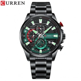 Curren 8415 Black-Green