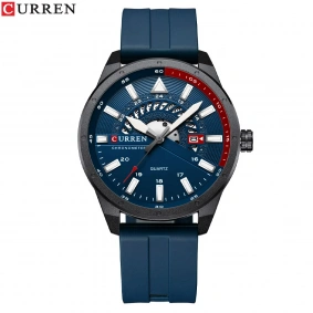 Curren 8421 Blue-Black-Red