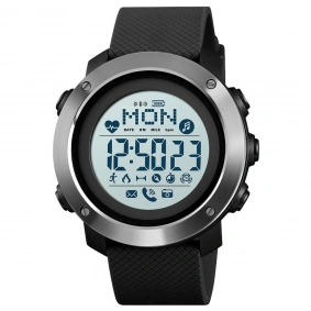 Skmei 1511 Black Smart Watch + Compass
