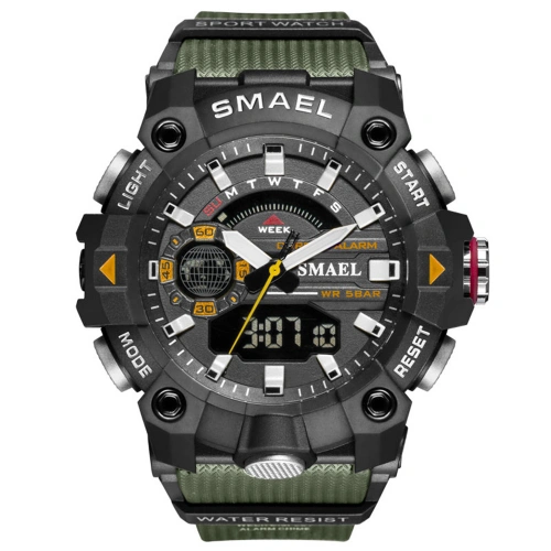 Годинник Smael 8040 Army Green
